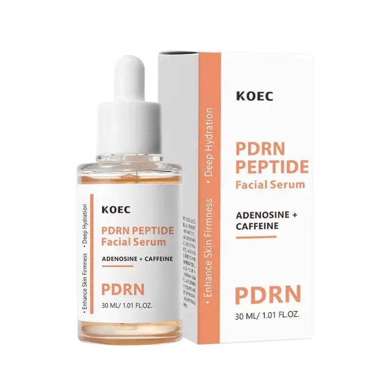Korean Salmon PDRN & Copper Peptide Face Serum,Centella Asiatica Hydrating Repair Essence, Lightweight Glow Moisturizer All Skin