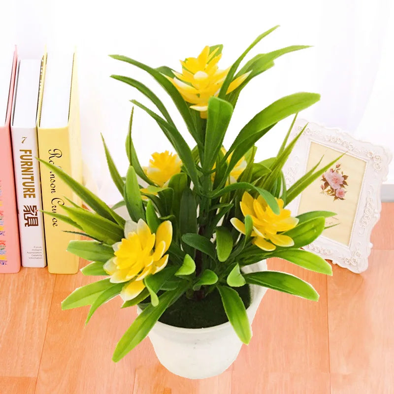 Artificial Lotus Potted Plant
