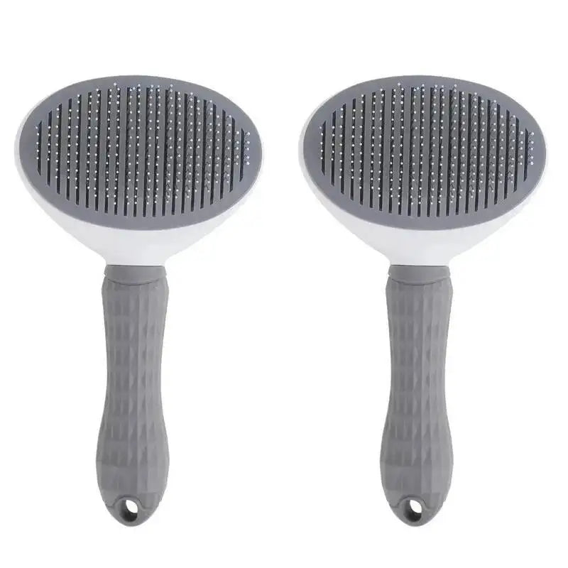 Pet Dog Brush Cat Comb Self Cleaning Pet Hair Remover Brush For Dogs Cats Grooming Tools Pets Dematting Comb Dogs Accessories