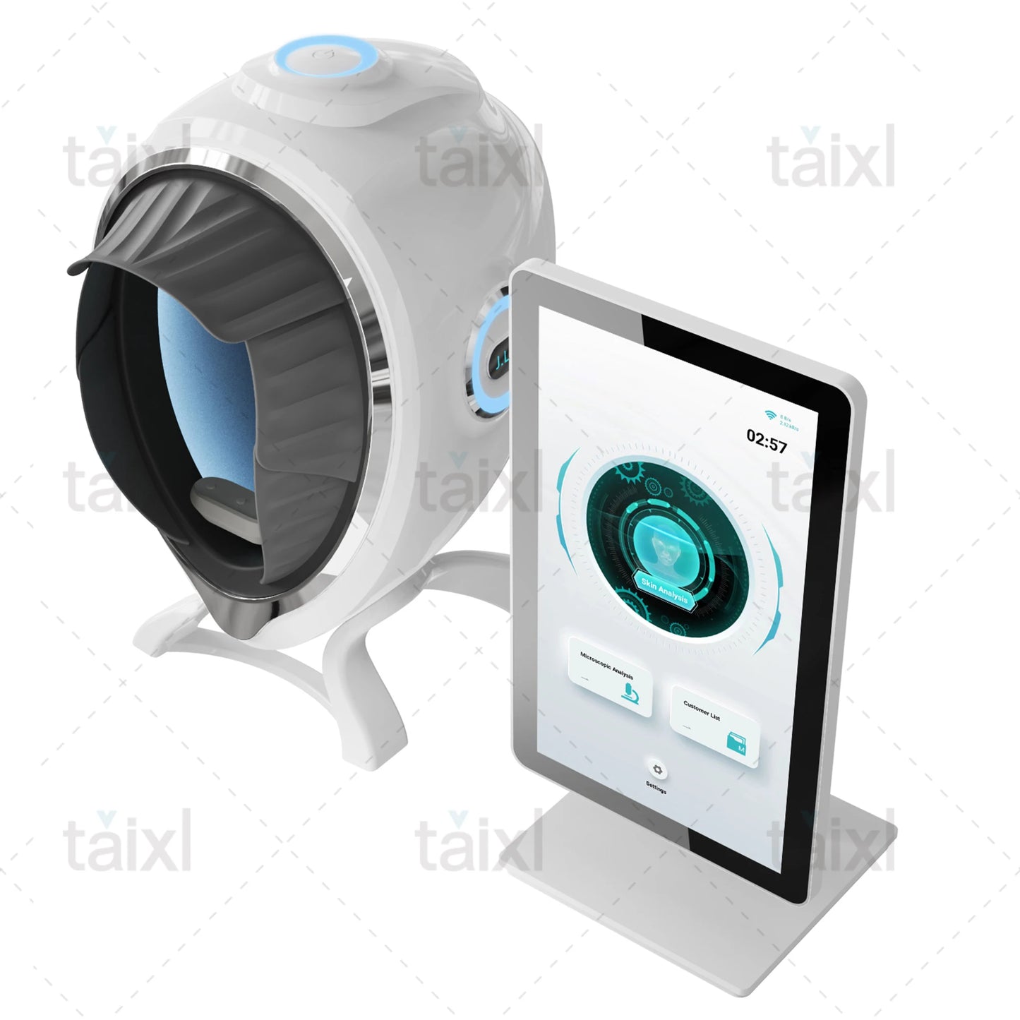 Professional 3D Skin Scanner Magic Mirror Facial Analyzer Portable Face Monitor Skin Care Detector Skin Analysis Machine