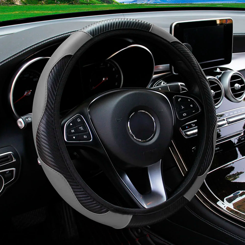 Carbon Fiber Steering Wheel Cover