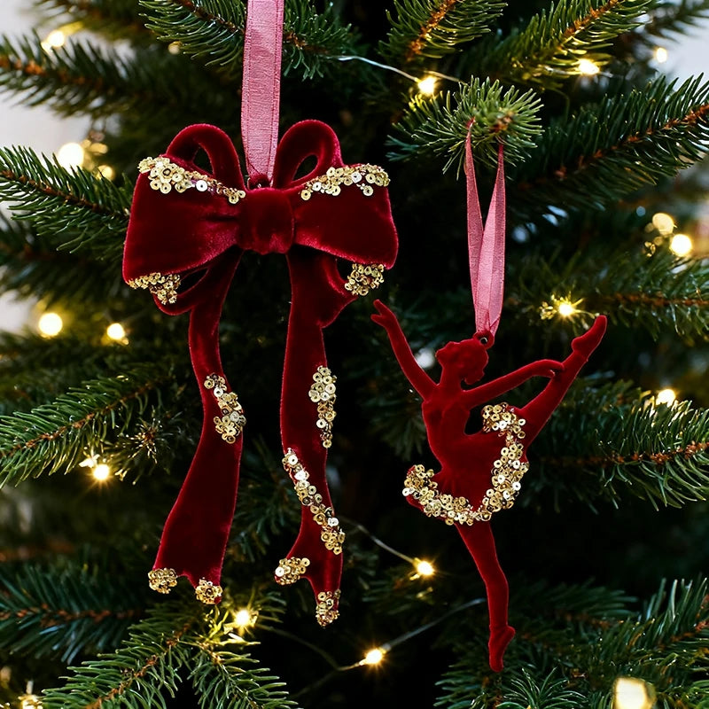 Xmas Tree Accessories Christmas Decorations 2026 Christmas Party Ornament Hanging Pendants Room Decor Wall Decor Navidad