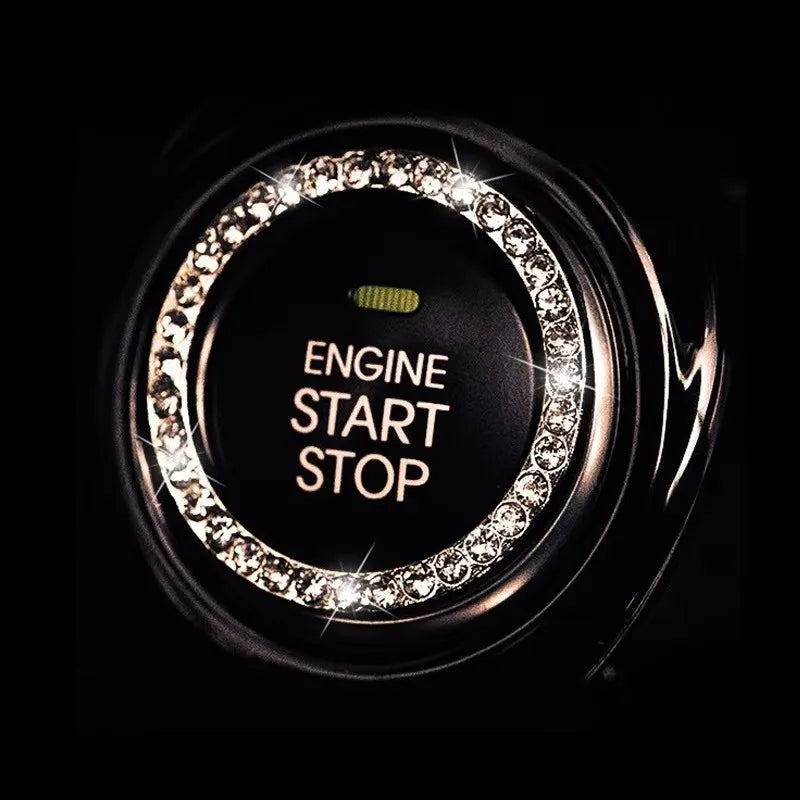 Car Start Button Decoration Ring