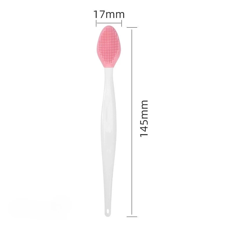 1/5/10Pcs Silicone Nose Cleansing Brush Exfoliating Massage Tools Facial Blackhead Removal Brushes Face Pore Deep Cleaning Wands