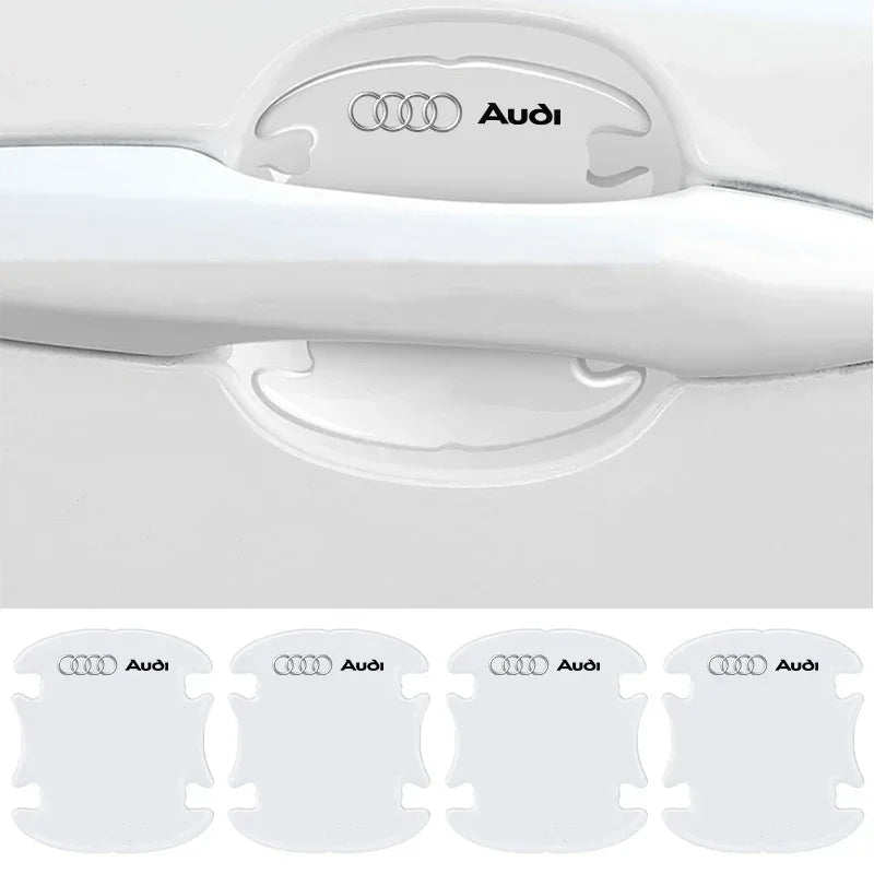 For Audi A4 B5 B6 A3 8P 8V 8L A5 A6 C6 C5 A1 A7 A8 Q2 Q3 TT Car Door Edge Anti Scratch Collision Protection Strip Stickers