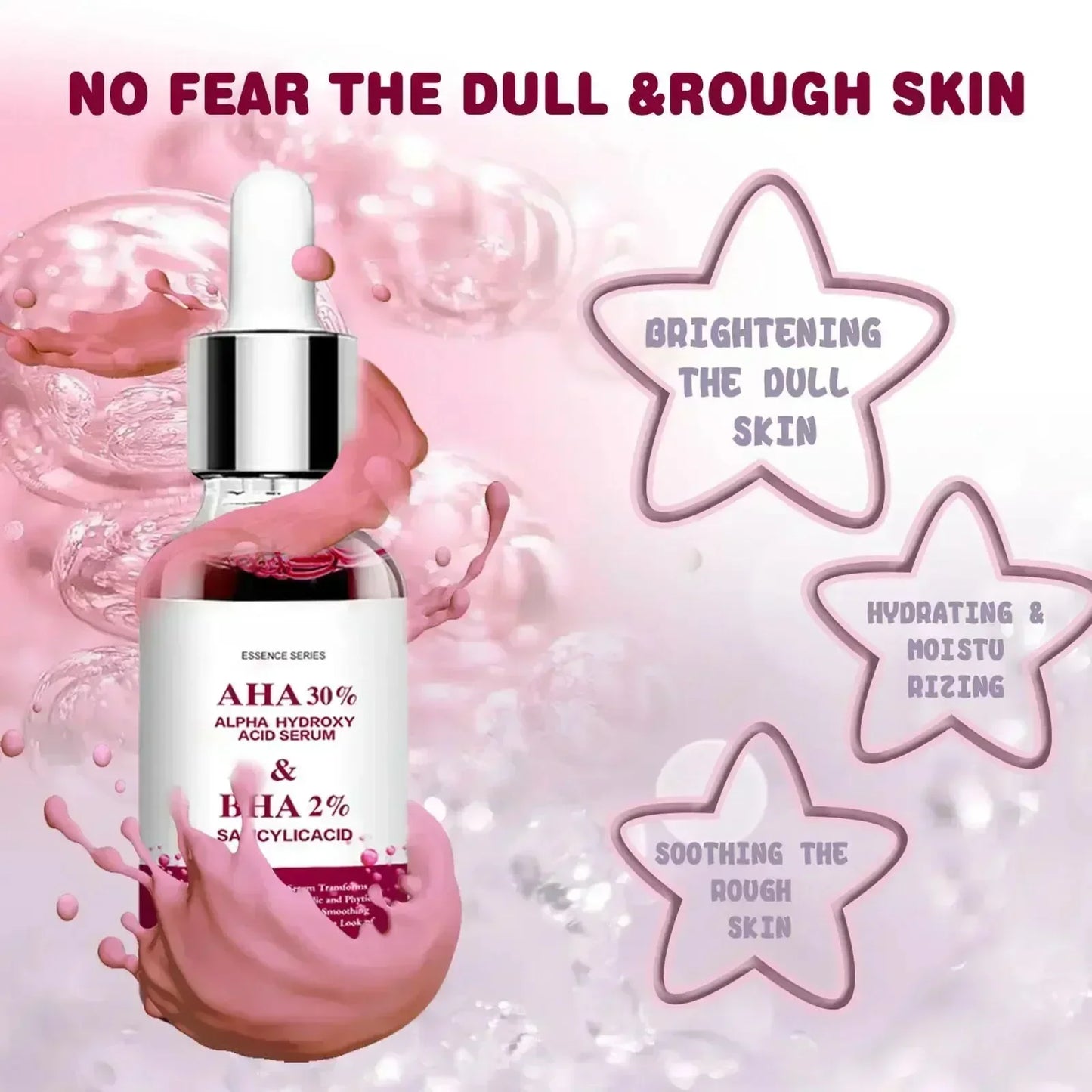 2495  Shrink Pores Serum Salicylic Fruit Acid Face Remove Blackheads Oil Control Gel Whitening Moisturizing Smooth Skin Care Pro