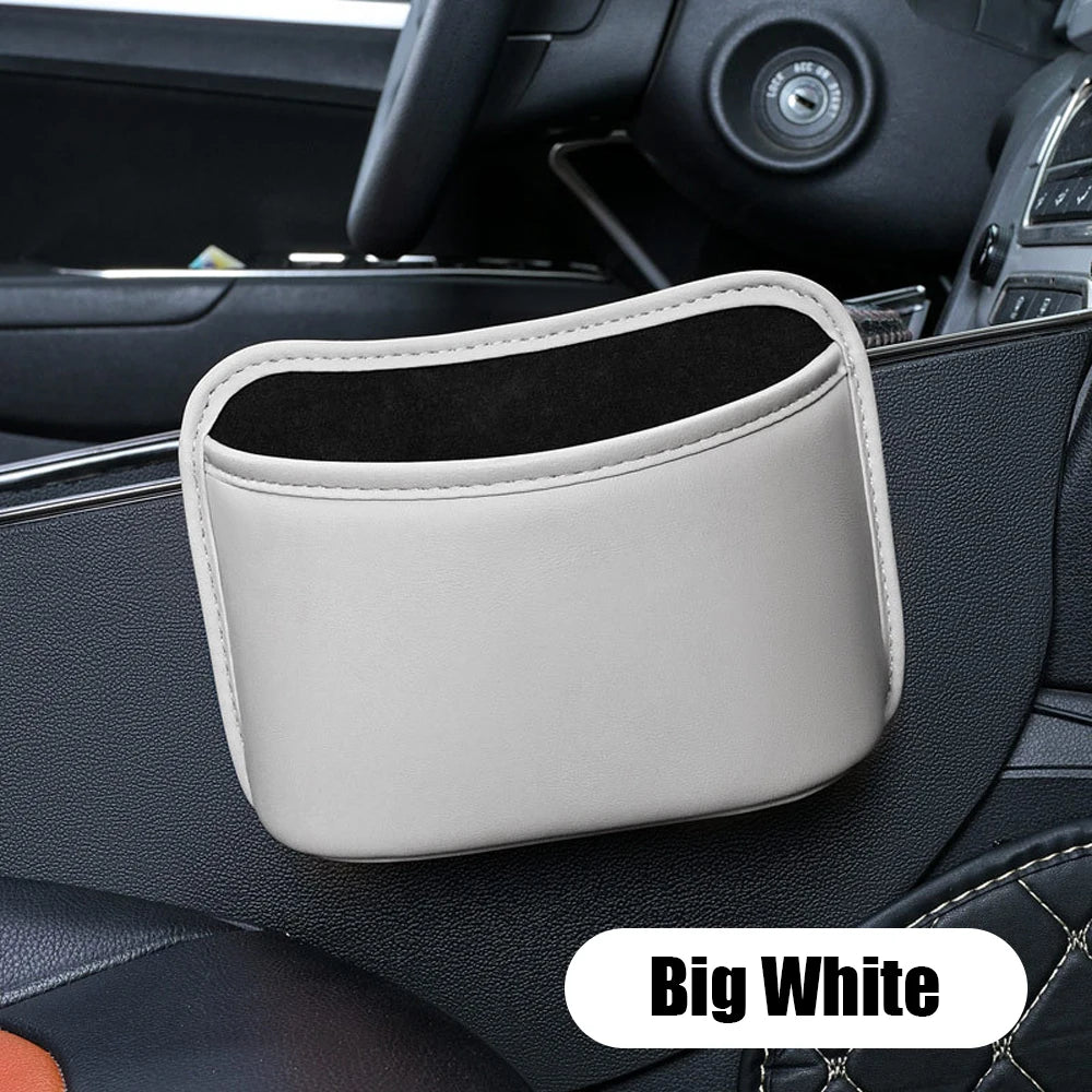 Car Door Cup Holder Box Universal Drink Rack Storage Bin Back Clip Design Car Seat Back Water Cup Box Organizer Pocket