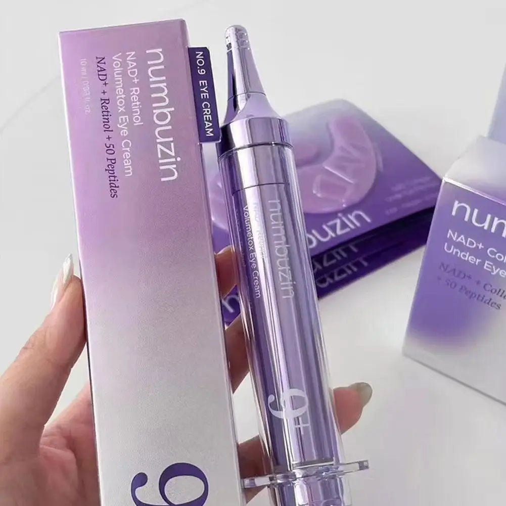 Numbuzin9+NAD+ Ultrasonic Serum Eye Cream Deep Nourish Hydrate Firm Fade Lines Anti Aging Eye Care Dark Circles