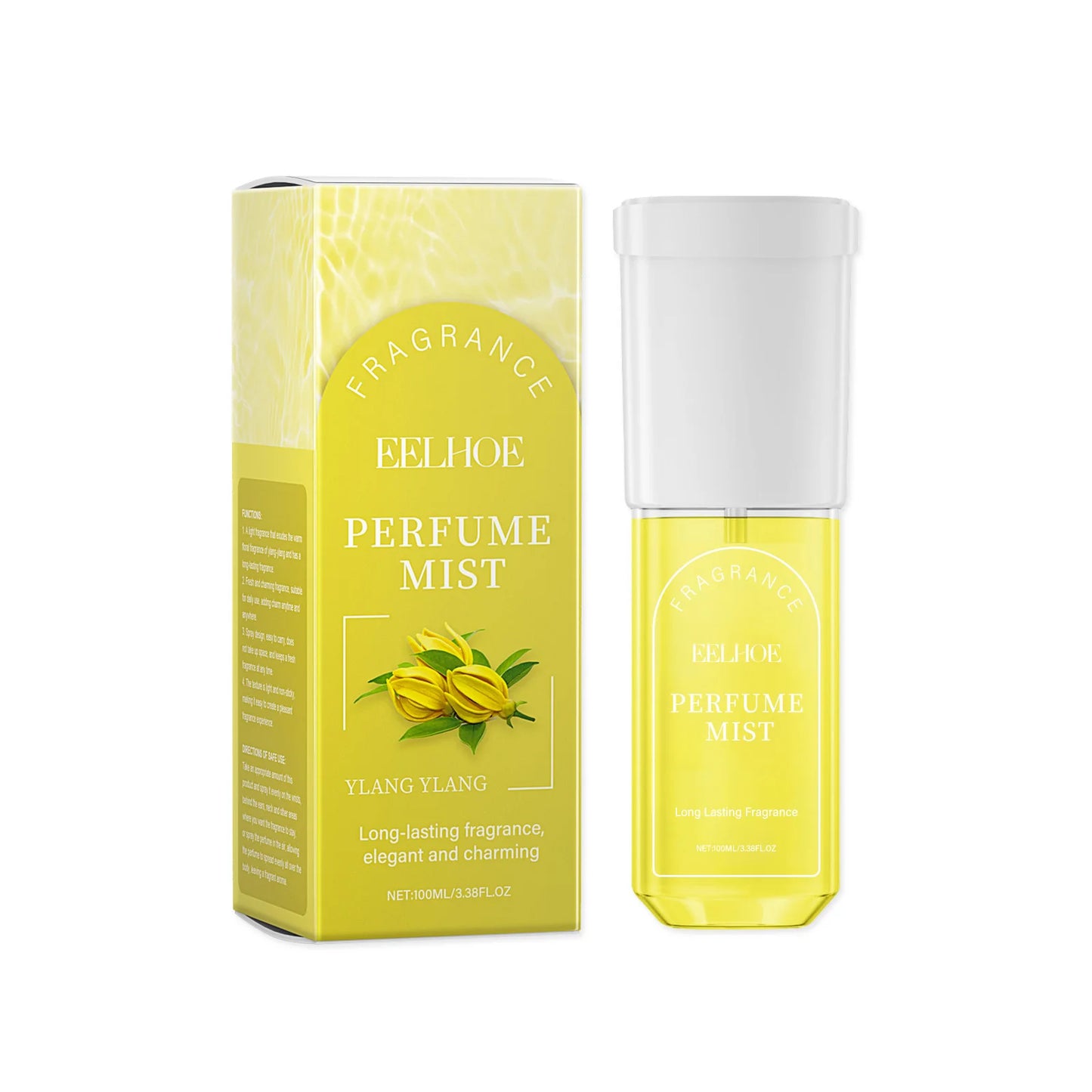 Body Perfume Spray Hair Scent Light Fresh Skin Long Lasting Floral Fragrance Add Personal Charms Size Body Spray for Women