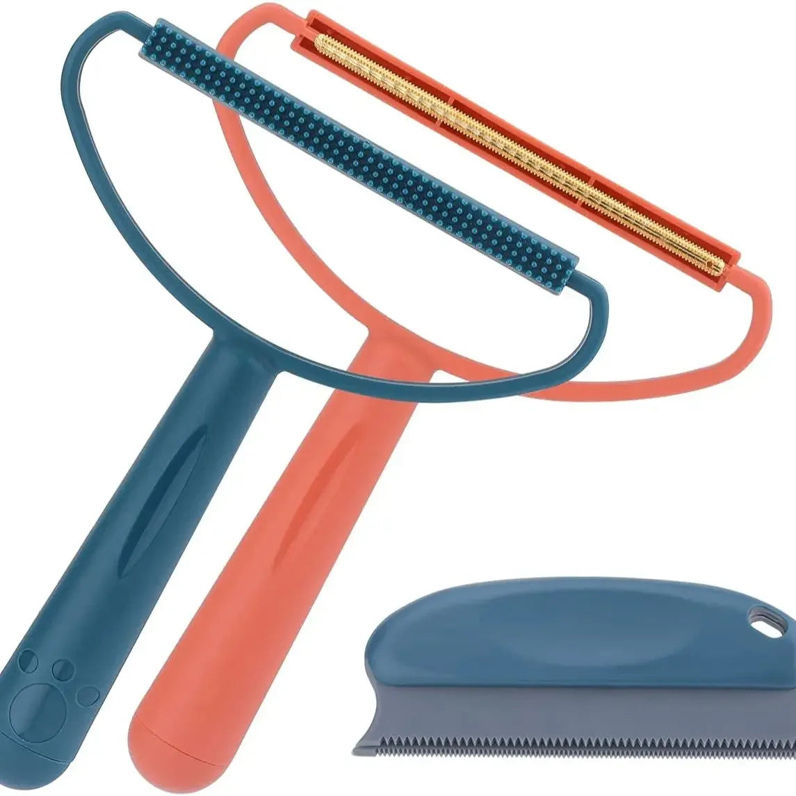 Portable Pet Hair Remover Dog Cat Hair Remover Lint Remover Carpet Rake Lint Brush for Sweater  Carpets Sofa Pet Bed Furniture