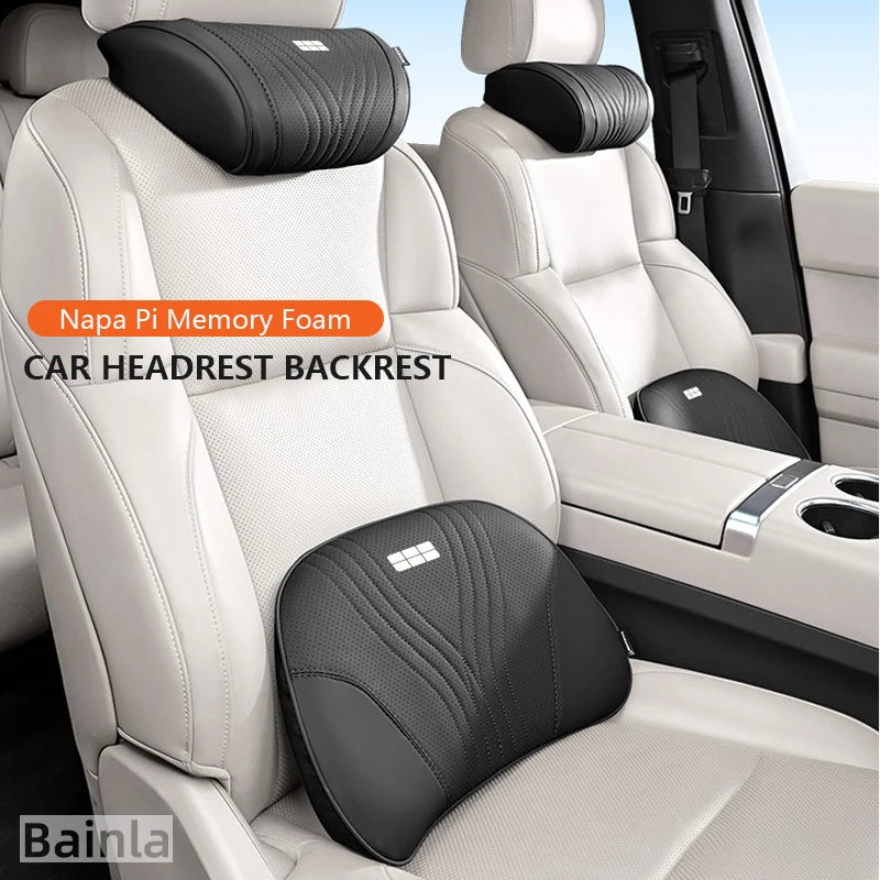 Car Headrest, For Geely EX2 EX5 E5 EMI E8 Starship 7 Starray 2026, Car Neck Pillow Waist pillow Neck Support Auto Accessories