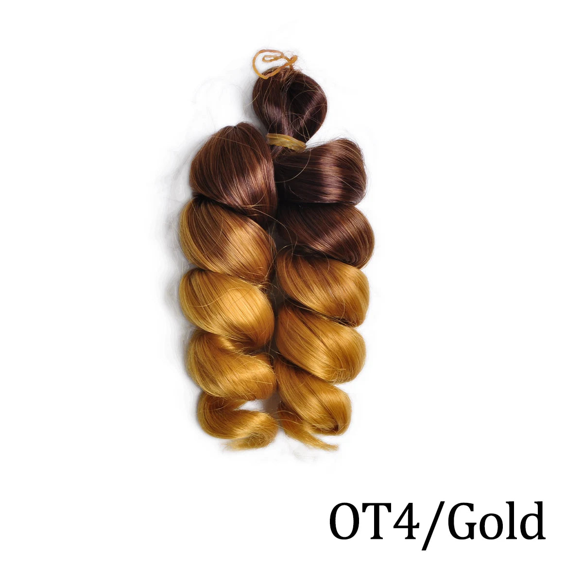 Loose Curly Braiding Hair 12 inch Pre Stretched Bouncy Braiding Hair Easy Braid Crochet Hair Wavy Curls Synthetic Hair Bulk