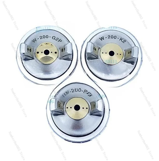 1PCS WA-200 Automatic Spray Gun Accessories W-200-G2P/K2/R2/W1/W2/30/40 Atomizing Cap W200 Needle Nozzle