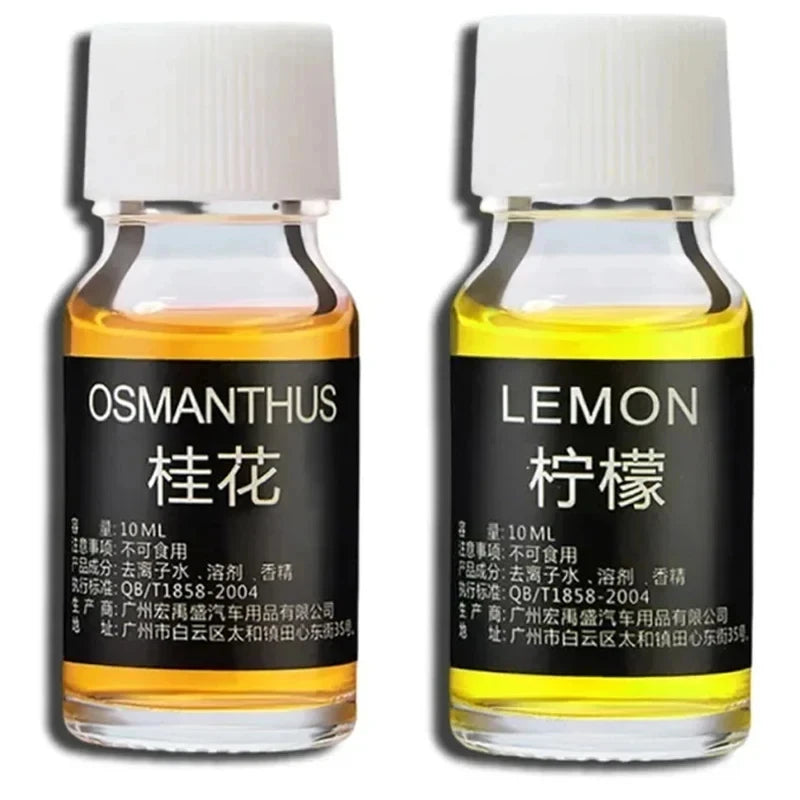 10ML Car Perfume Refill Air Freshener Natural Plant Essential Oil Aroma Diffuser Fragrance Humidifier Freshener Auto Accessories