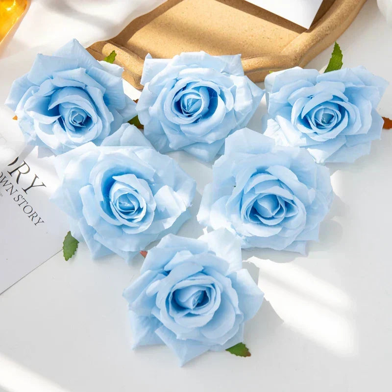 Wholesale Mini Silk Rose Heads