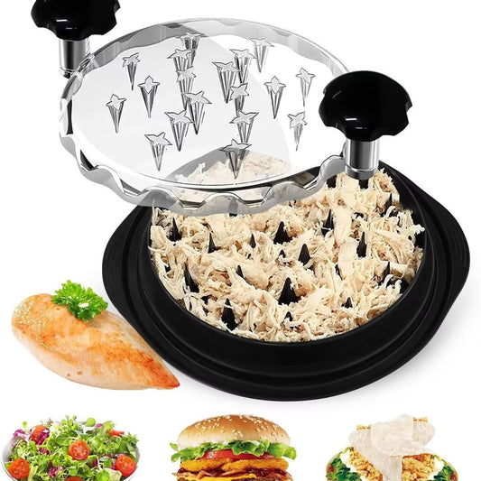 1PCS Chicken Shredder Tool Meat Breast Shredding Separation Mincing Grinder Machine With Lid For Shredding Chicken Pork Beef
