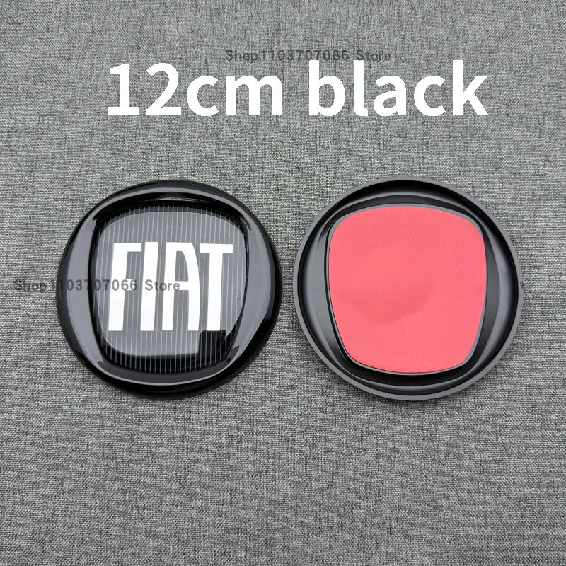 for FIA Sedici Punto Bravo Toro Qubo Car Front Hood Bonnet Emblem Rear Tail Bumper Trunk Sticker Badge Styling Auto Accessories