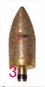 1pc Dental Lab Diamond Fully Sintered Burs 70 Coarse Grit Durable Grind or Polish Smoothly Shank:2.35mm