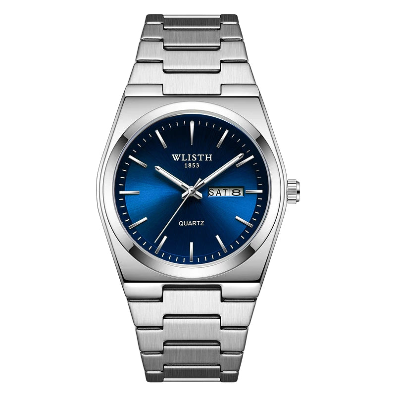 Luxury Mens Calendar Quartz Wristwatches Fashion Sports Men Business Watches Clock Gift Male Wristwatches Relogio Masculino
