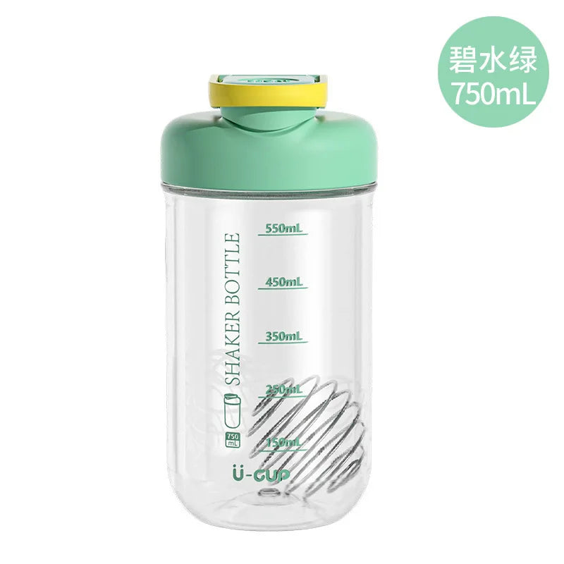 Tritan Material Protein Shaker Bottle - Large-Capacity Portable Gym Cup for Fitness Enthusiasts, Perfect for Summer Workouts