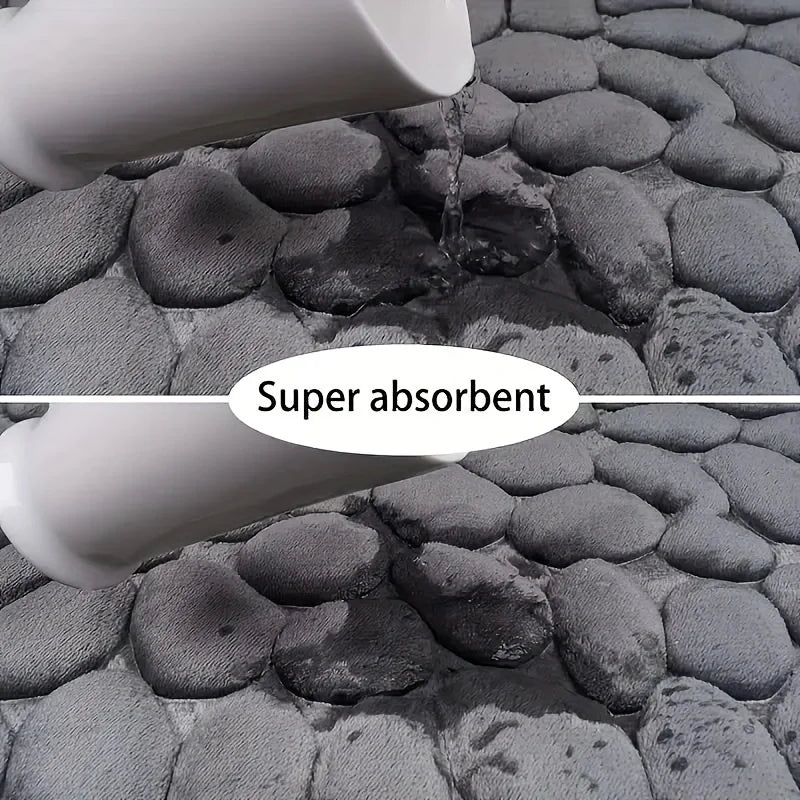U-Shaped Waterproof Toilet Mat