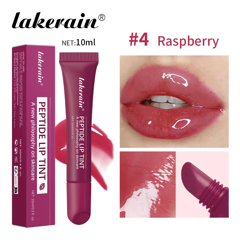 Lip Gross Treatment Moisturizing 10ml Peptide Lip Mask Gel To Remove Dead Skin Lipstick Base Lip Cream Women Lip Care Mask