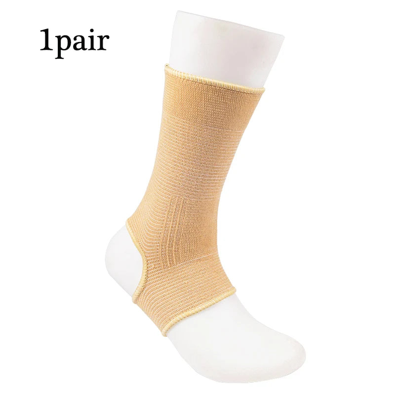 1Pair Multi-Sport Knitted Breathable Ankle Brace LZD Basketball Football Gym Running Compression Support Stability Protector