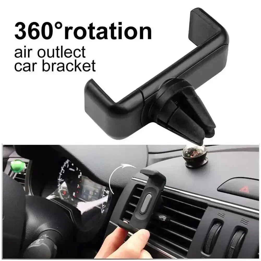 Car Air Outlet Mount Clip Interior Car Phone Holder Universal Mobile Holder ABS Car Mount Phone Support Mobile Phone Holder