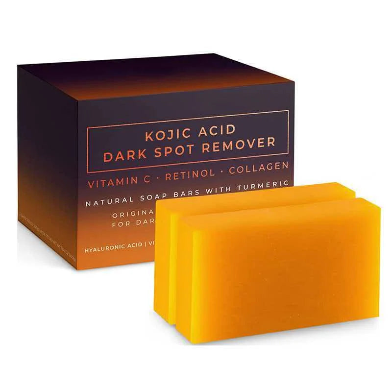 Kojic Acid Dark Spot Remover Whitening Soap Handmade Skin Care Deep Cleaning Moisturizing Cleansing Essential Soap Brighten Skin