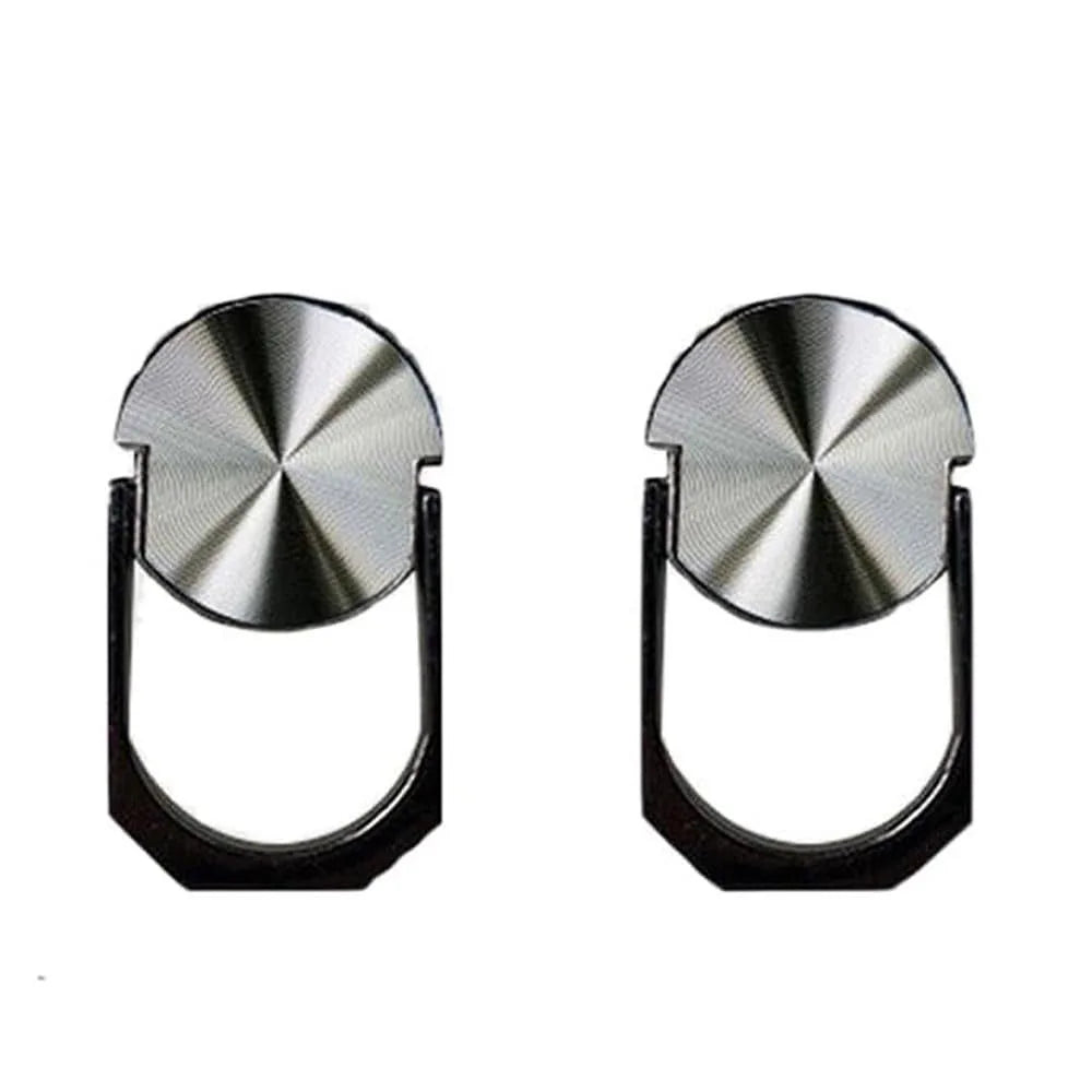 1 Pair Universal Alloy Laptop Stand Aluminium Alloy Foldable Notebook Bracket Non-slip Invisible Support Desktop Holder