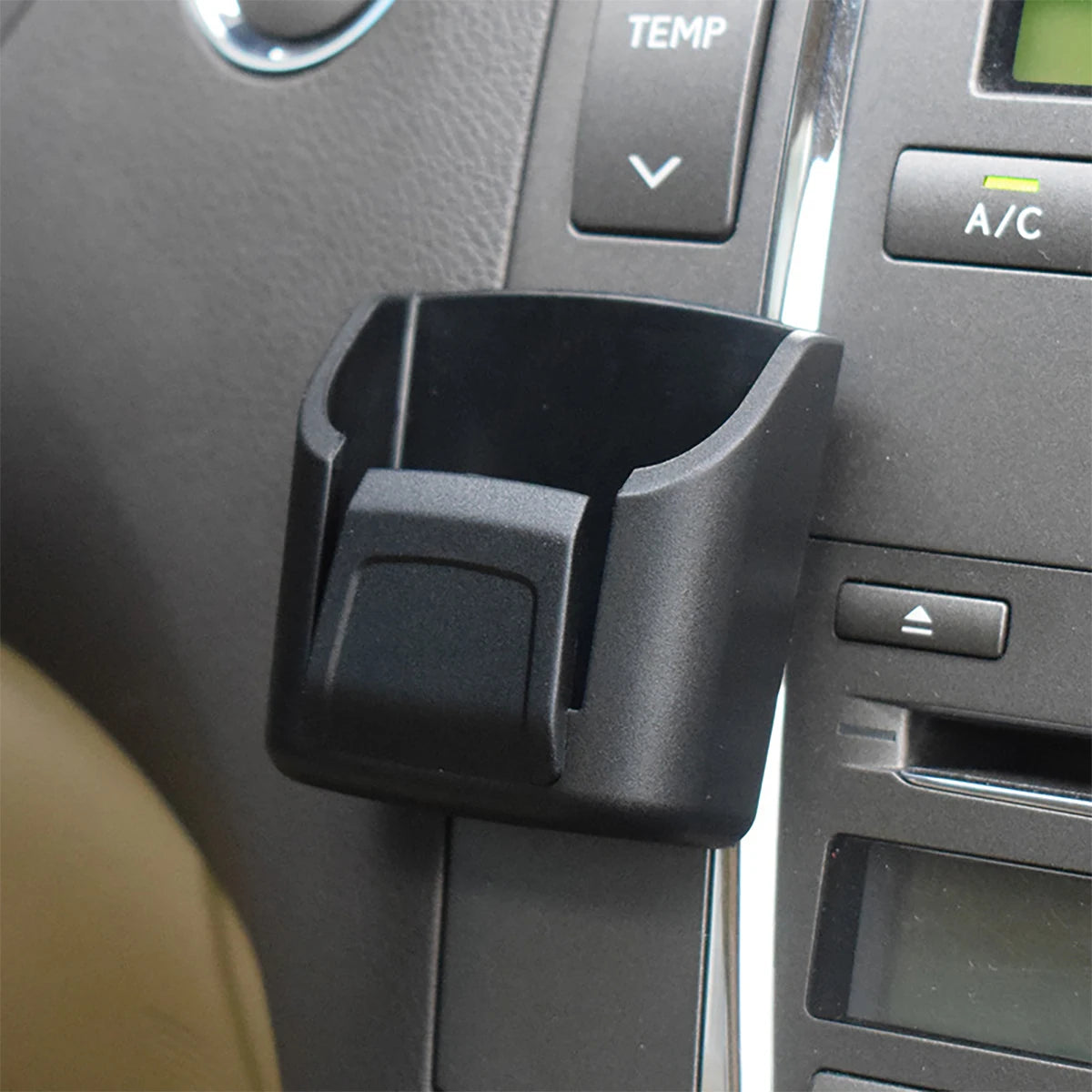 PVC Car Key Holder with Remote Control Slot - Durable Black Car Key, Card, and Accessory Storage Manager