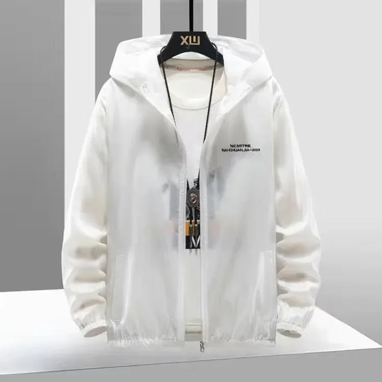 Men Women Running Sportswear Beach Hooded Clothes Couple Jackets Camouflage Transparent Sunscreen Coat  Camo High Quality Clothe