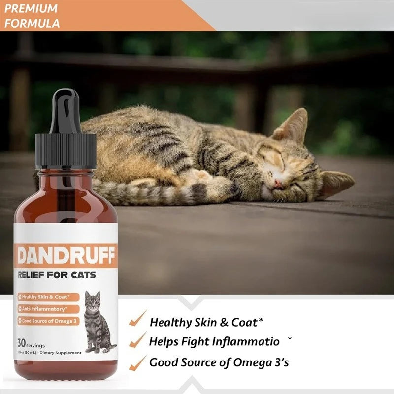 Cat Supplements Vitamins Cat Itchy Skin Relief Helps to Naturally Support Allergy Itch Relief for Cats Cat Itch Relief