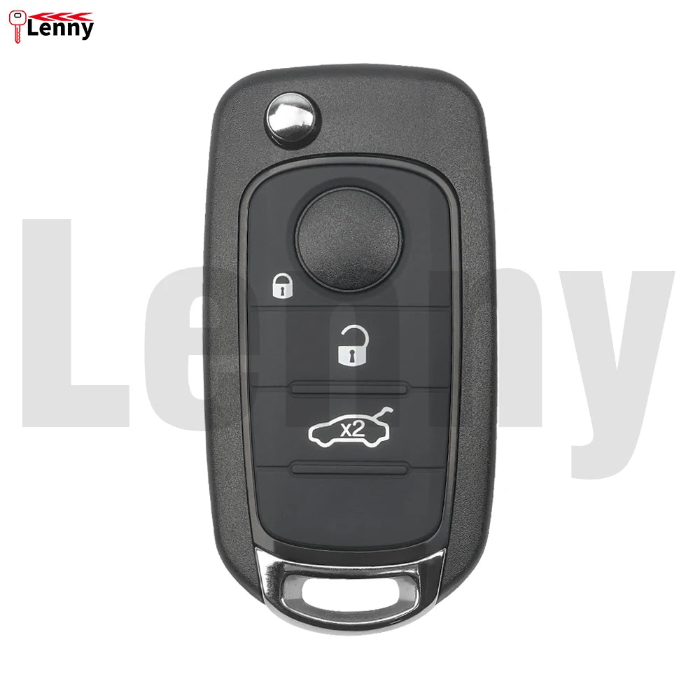 Lenny 2ADPXFI5AM433TX 433MHz MQB48/4Achip SIP22-Blade Car Key for Jeep Renegade and Fiat 500X Egea Tipo Toro Crono 2016-2018 Key