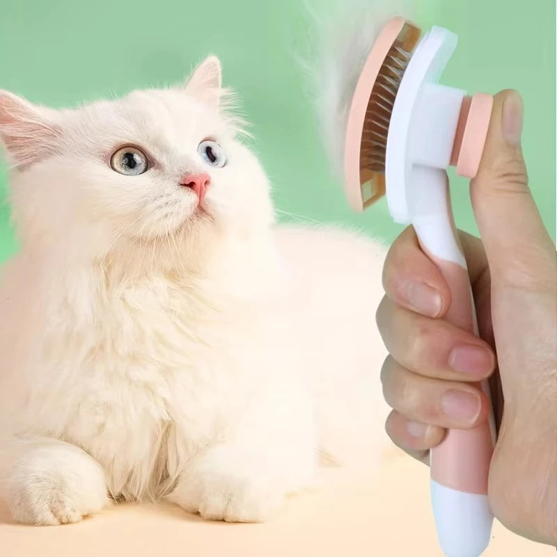 1pcs Pet Hair Removal Comb Undercoat Hair Removal Slicker Brush For Dog And Cat Grooming Tool