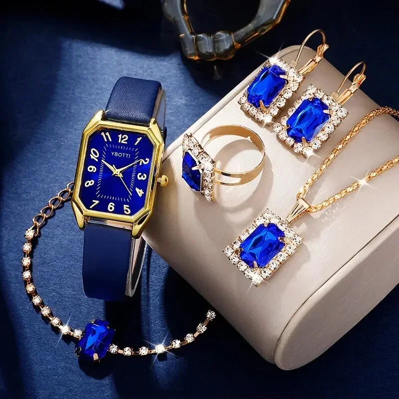 Luxury Fashion Square Women's Watches Brand Ladies Quartz
