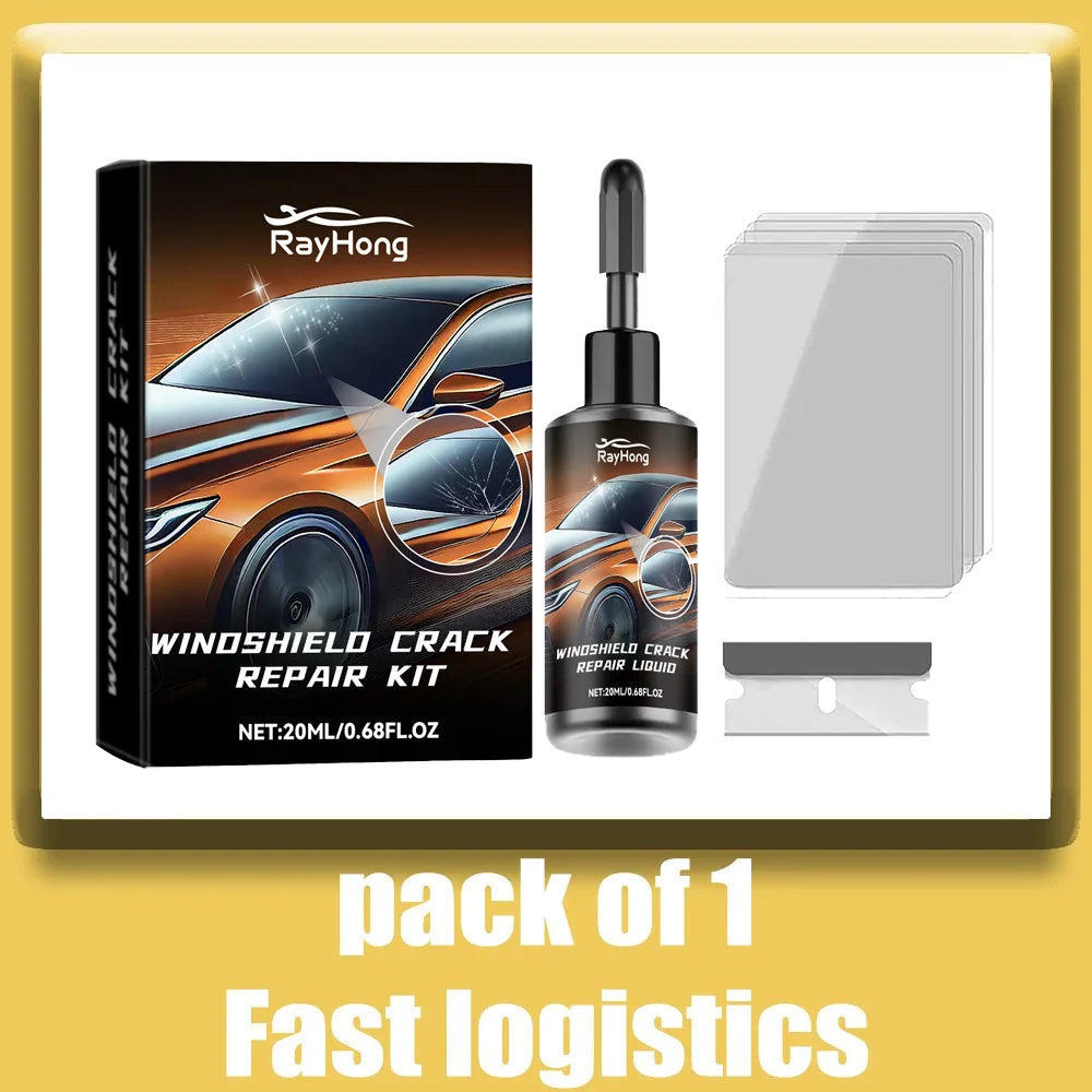 Quick Cure Windshield Crack Repair Fluid Invisible Restore Resin Windscreen Scratch Fix Liquid Glass Curing Glue Car Accessories