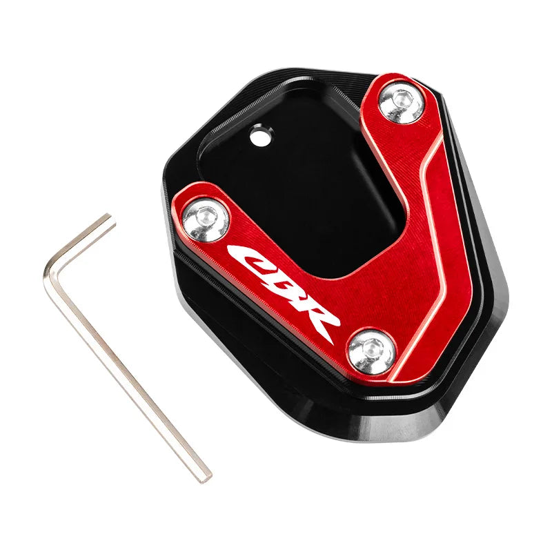 Motorcycle Foot Side Stand Extension Plate Kickstand Pad For HONDA CB500X CB650R CB500F CB125R CB300R 400X CBR650R 650F CBR500R