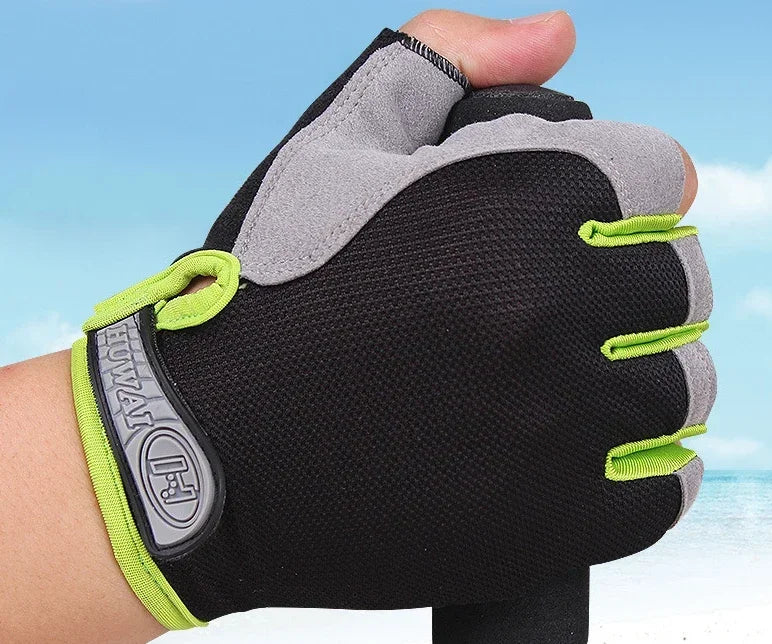 Gym Gloves for Men Women Fingerless Training Cycling Gloves Sports Fitness Motorcycle Mtb Anti-slip Gloves Bicycle Accessories