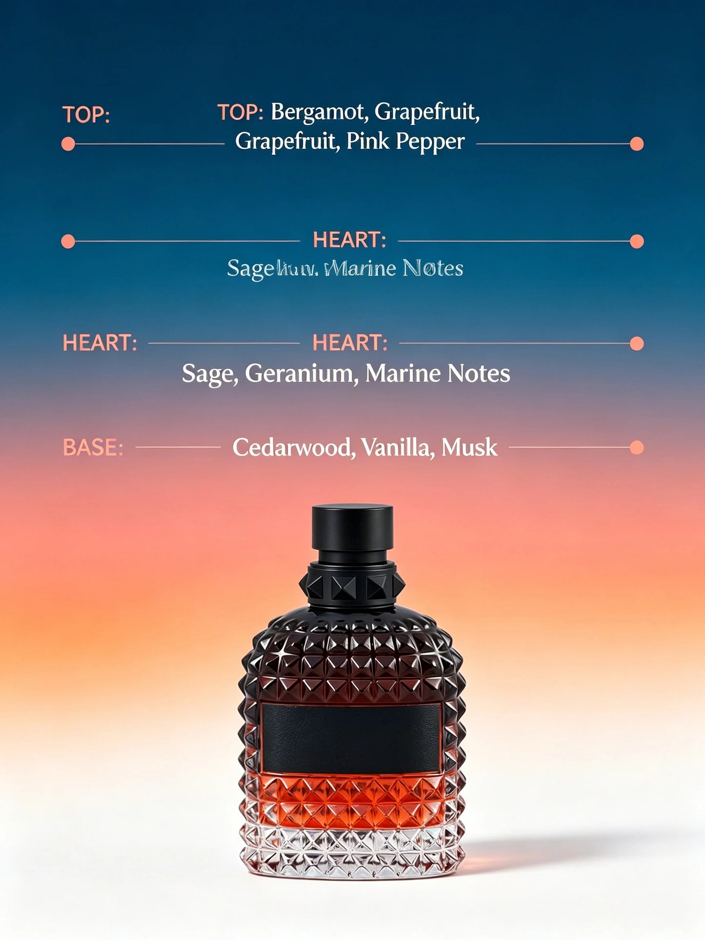 Men Eau de Toilette Perfume 100ml 3.4 fl.oz Luxury Fresh Spicy Woody Fragrance Long Lasting Masculine Cologne Elegant Signature Scent Daily Wear Date Night Fall Fashion Back to School Halloween Thanksgiving Christmas Gift For