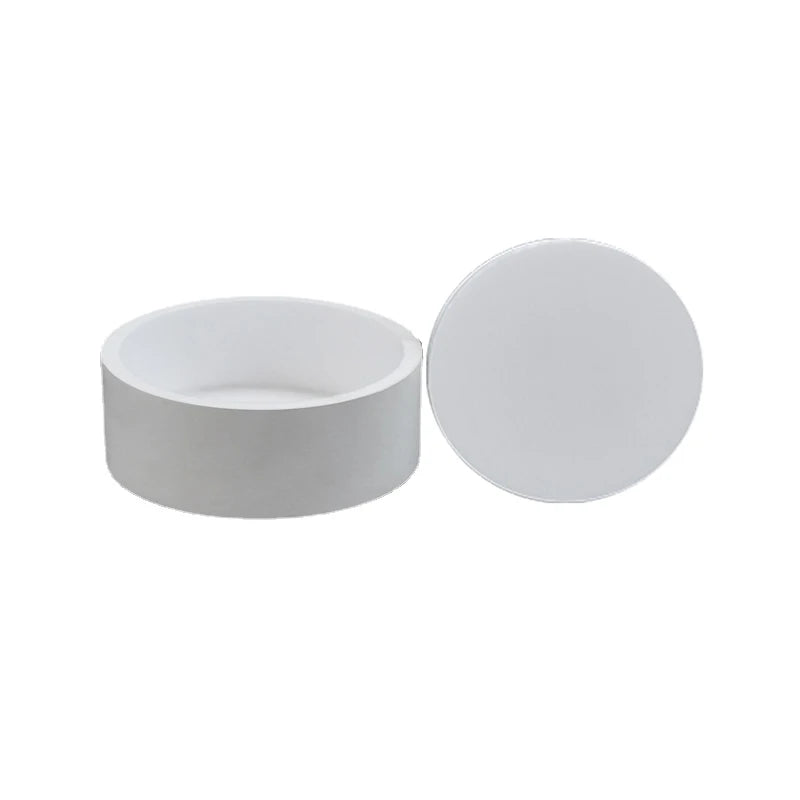 Dental Lab Square Round Shapes Sintered Crucible Sintered Disk Slotted  Crucible Dental Material