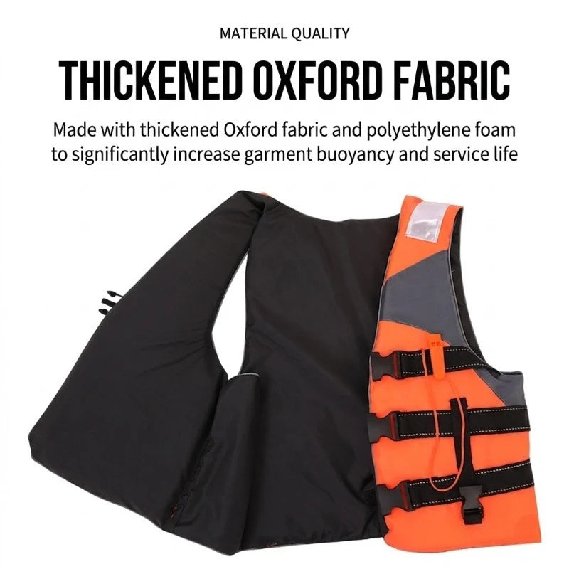Children's Life Jackets for 7-12 Years Old, 50N Buoyancy Tank Top, Buoyancy Vest, Upstream Paddleboard, Swimming Kayak