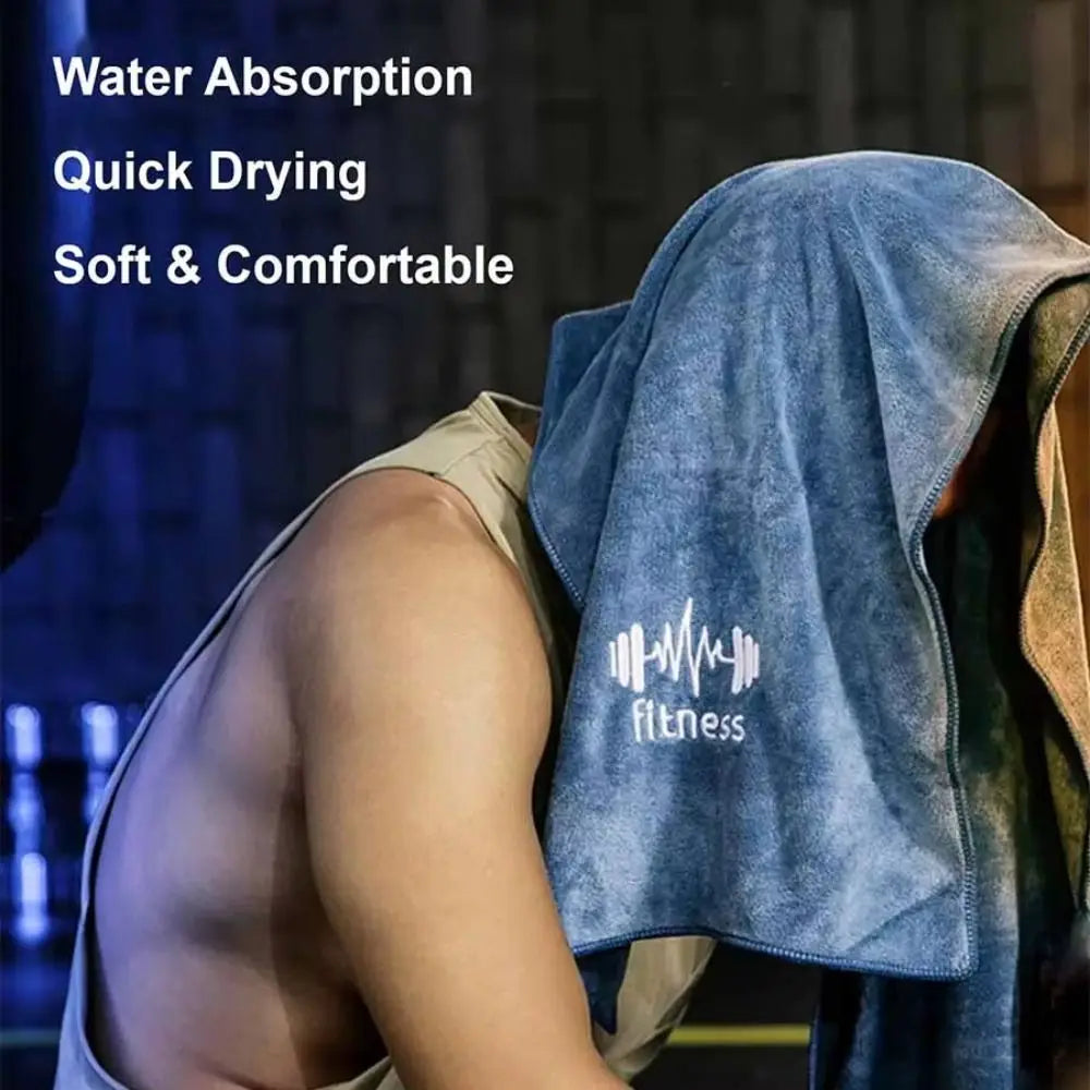 Portable Quick-Dry Sports Towel Lightweight Soft Absorbent Towel Microfiber Towels Men and Women