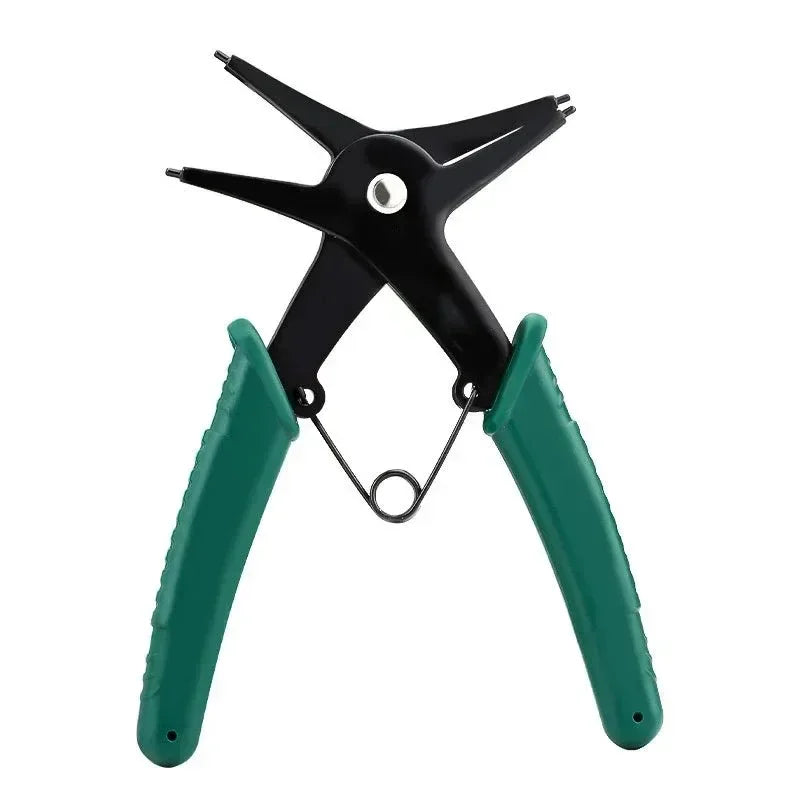1pc Circlip Pliers 2 in 1 Internal and External Dual Purpose Pliers External Spring Pliers Large Retaining Ring Removal Tool