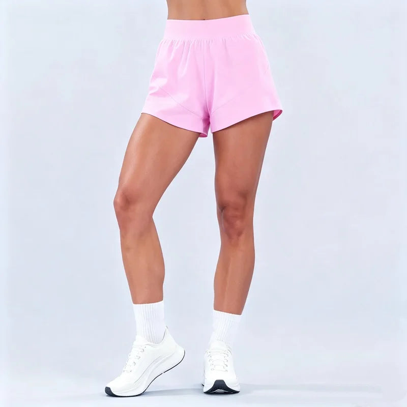 Gym Shorts Women Loose Athletic Shorts Soft Stretchy Breathable Lightweight Bottoms Sports Workout Yoga Training Activewear
