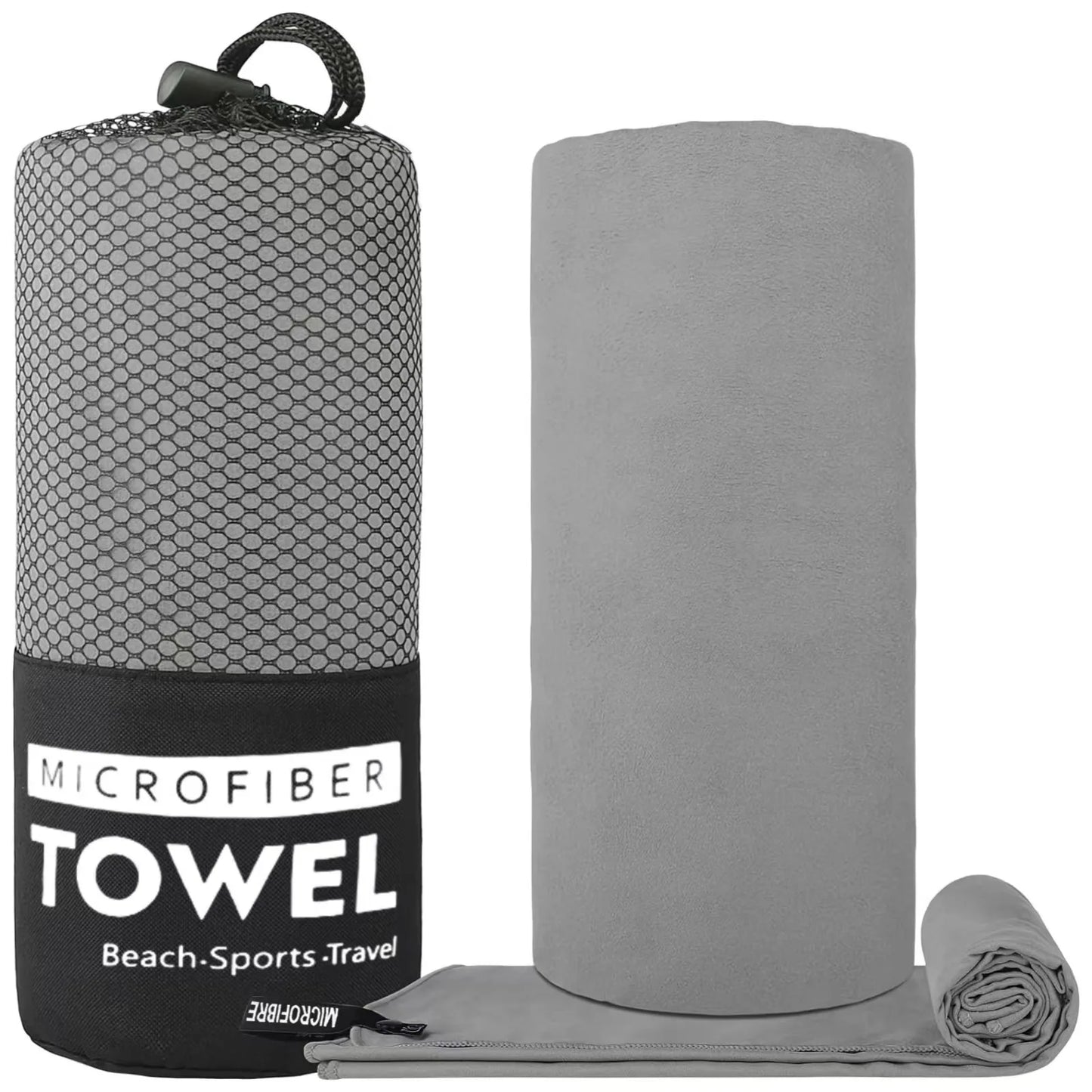 1 Pcs Microfiber Towel Sports Quick-Drying Super Absorbent Camping Towel Super Soft Lightweight Gym Swimming Yoga Beach Towel