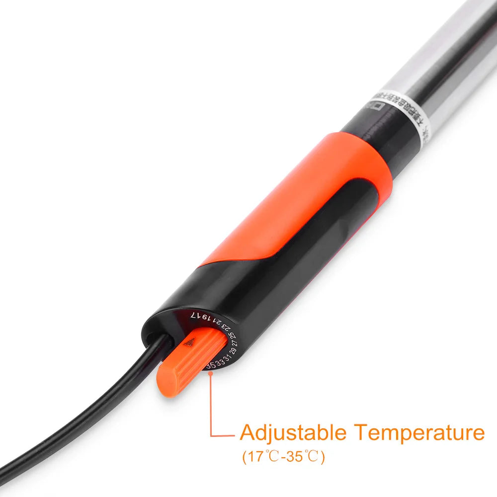 Aquarium Heater Rod Stainless Steel Adjustable 17-35 Degree Celsius to Control Temperature Heat Water for Fish Tank 50W~500W