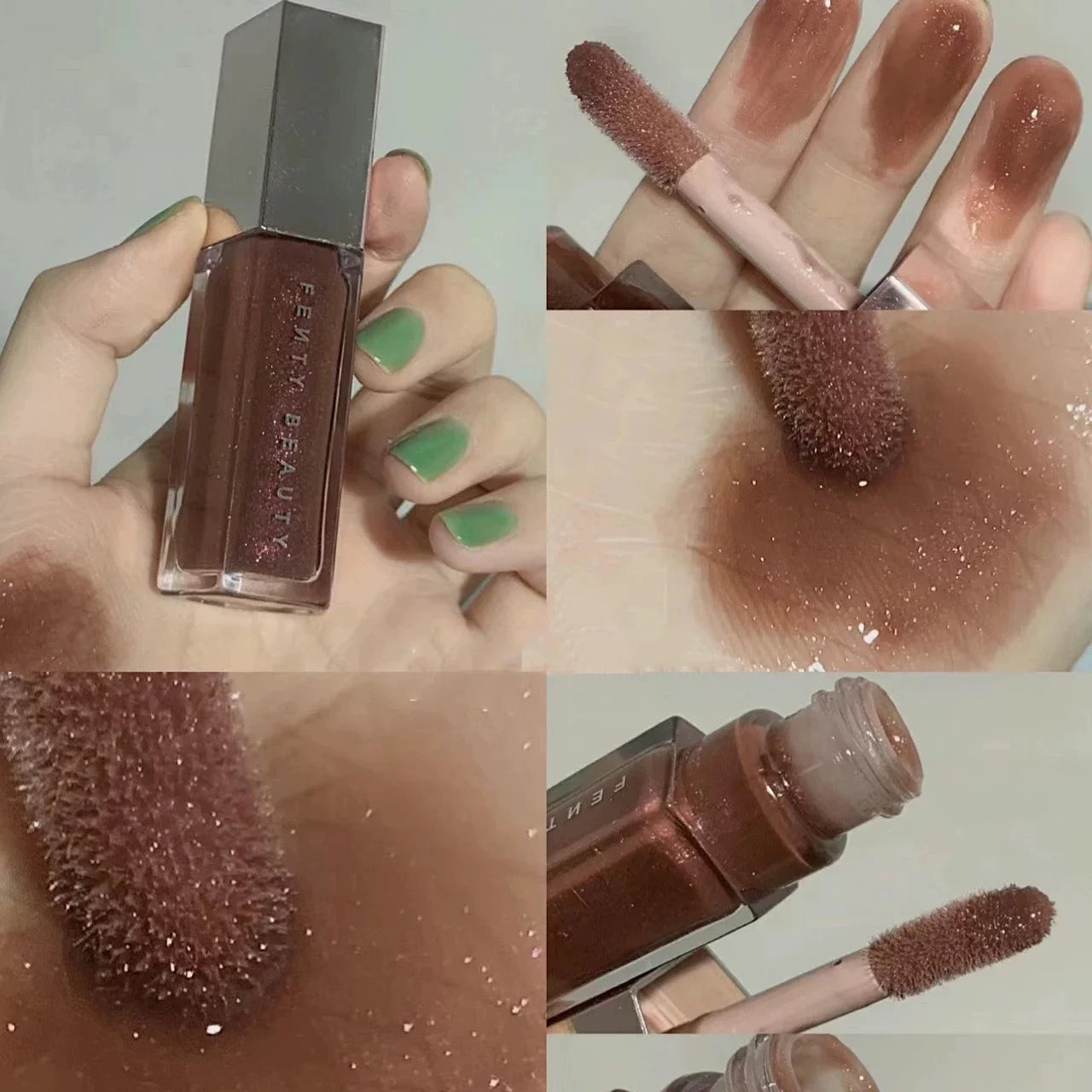 Cosmetics Fenty Beauty Hot Sale Lip Gloss Multicolor Moisten Shine Glitter Lip Plumper Makeup Beginner Liquid Lipstick Makeup