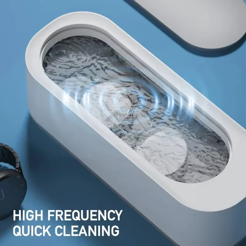 2026 New Ultrasonic Cleaning Machine Vibration Wash Cleaner Jewelry Glasses Cleaner Watch Cleaning Makeup Brush Cleaning Tool