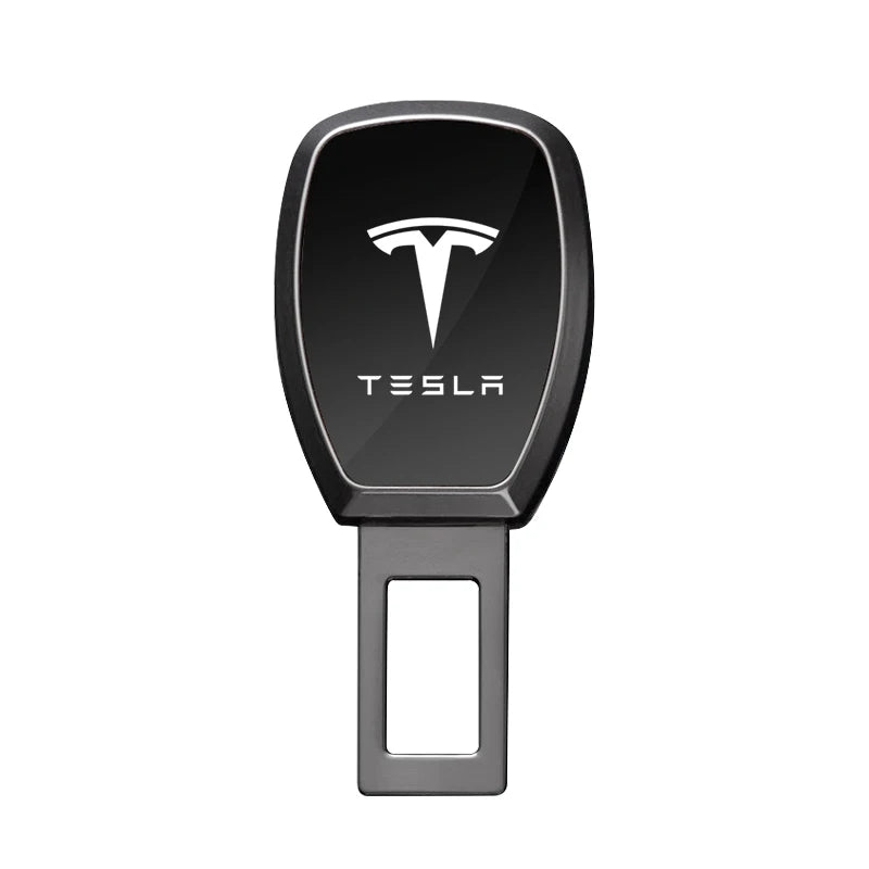 1/2PCS Car safety seat belt buckle clip car accessories For Tesla model 3 model X Y style Roadster Car styling